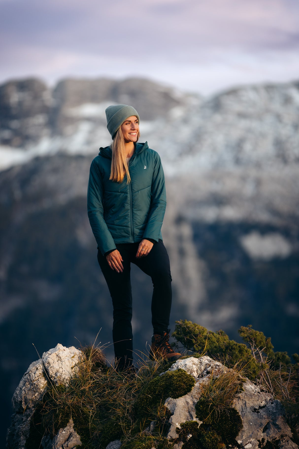 Elevate podložena jakna - Spruce