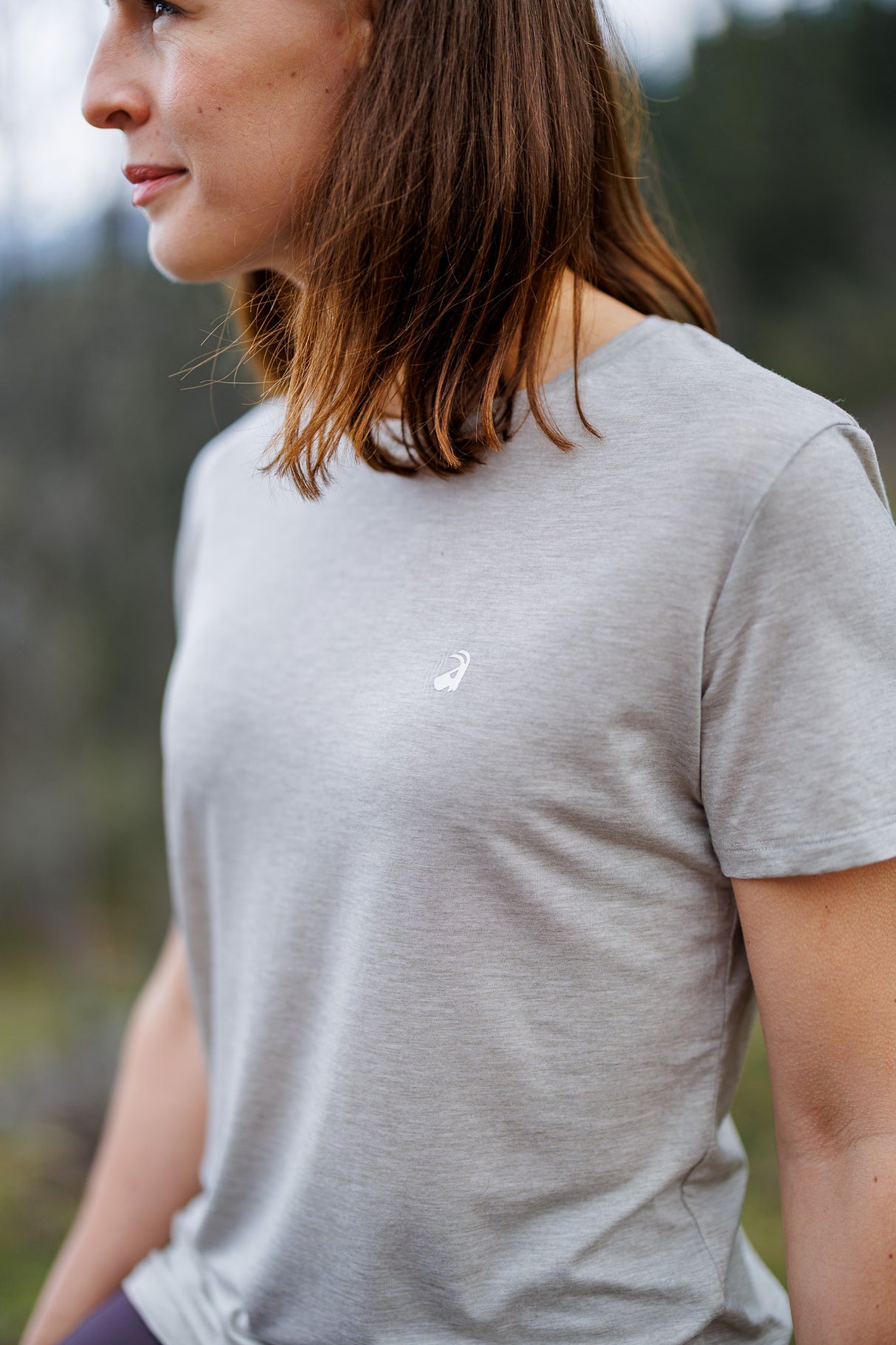 Flow Merino Tee - Sandstone