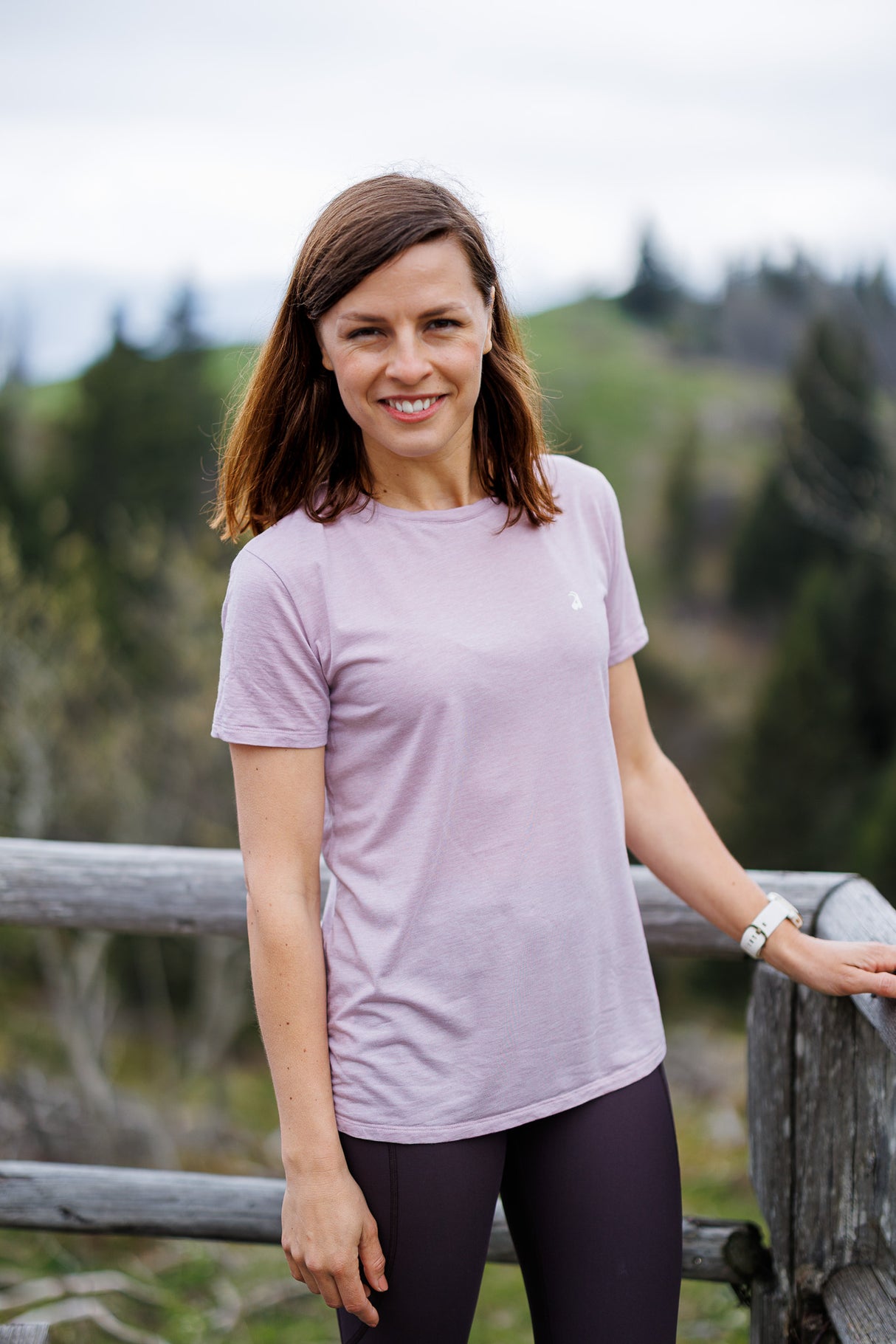 Flow Merino Tee - Dawn