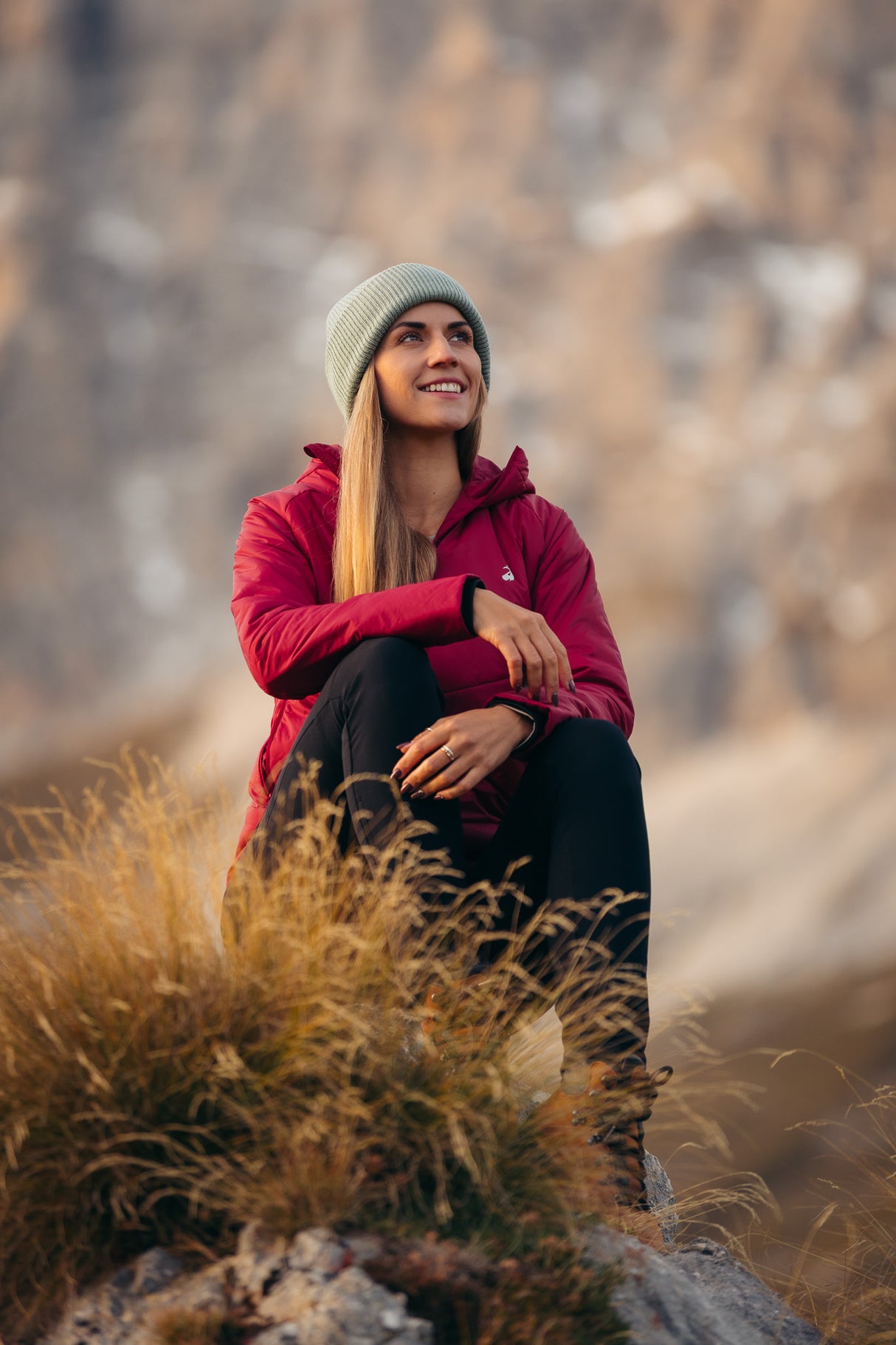 Elevate Isolierte Jacke - Ruby