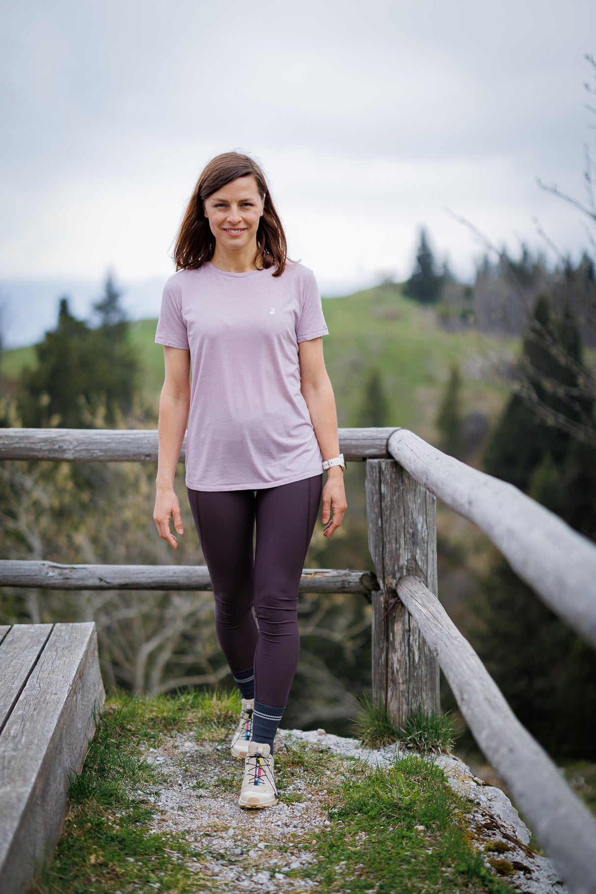 Flow Merino Tee - Dawn