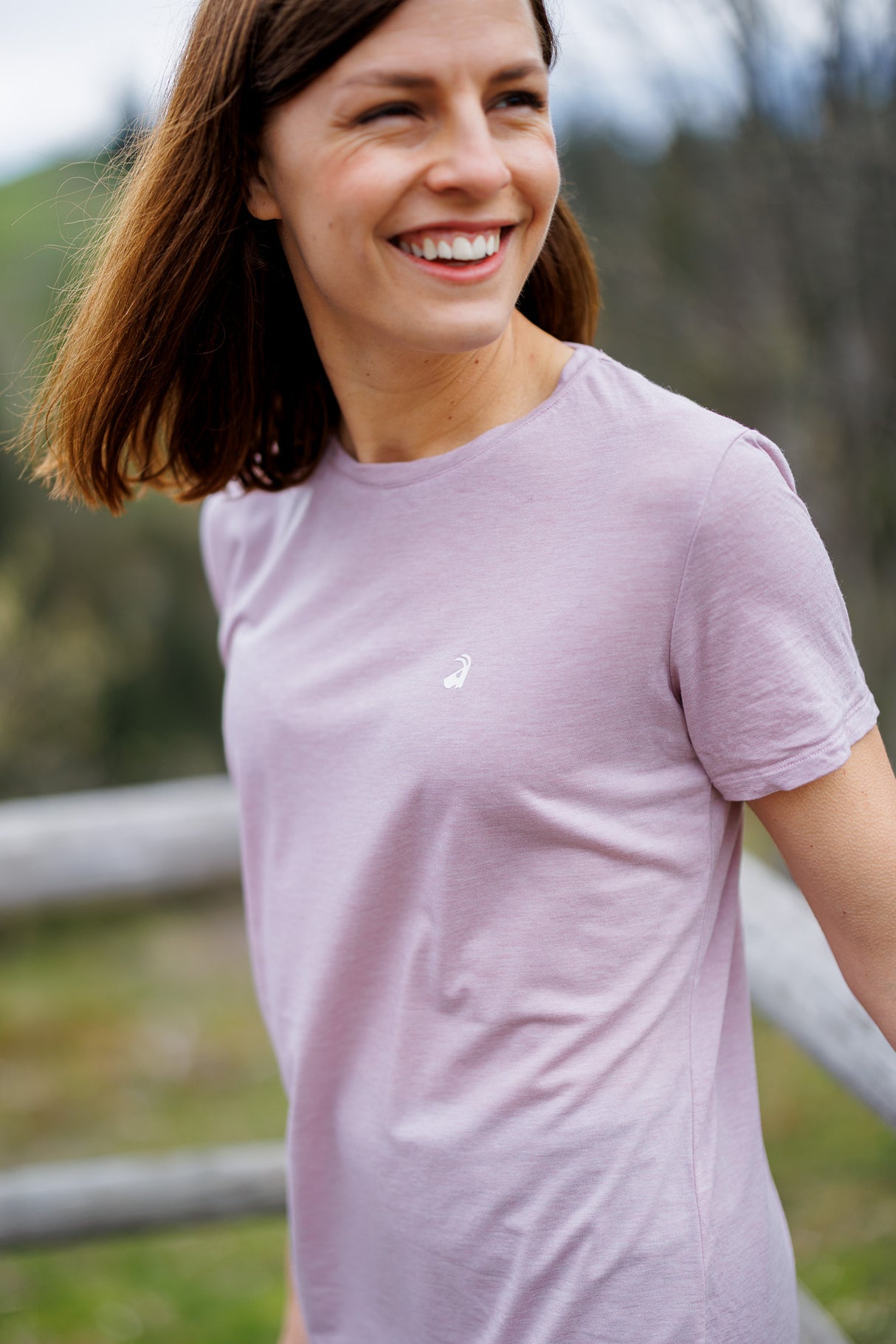 Flow Merino Tee - Dawn