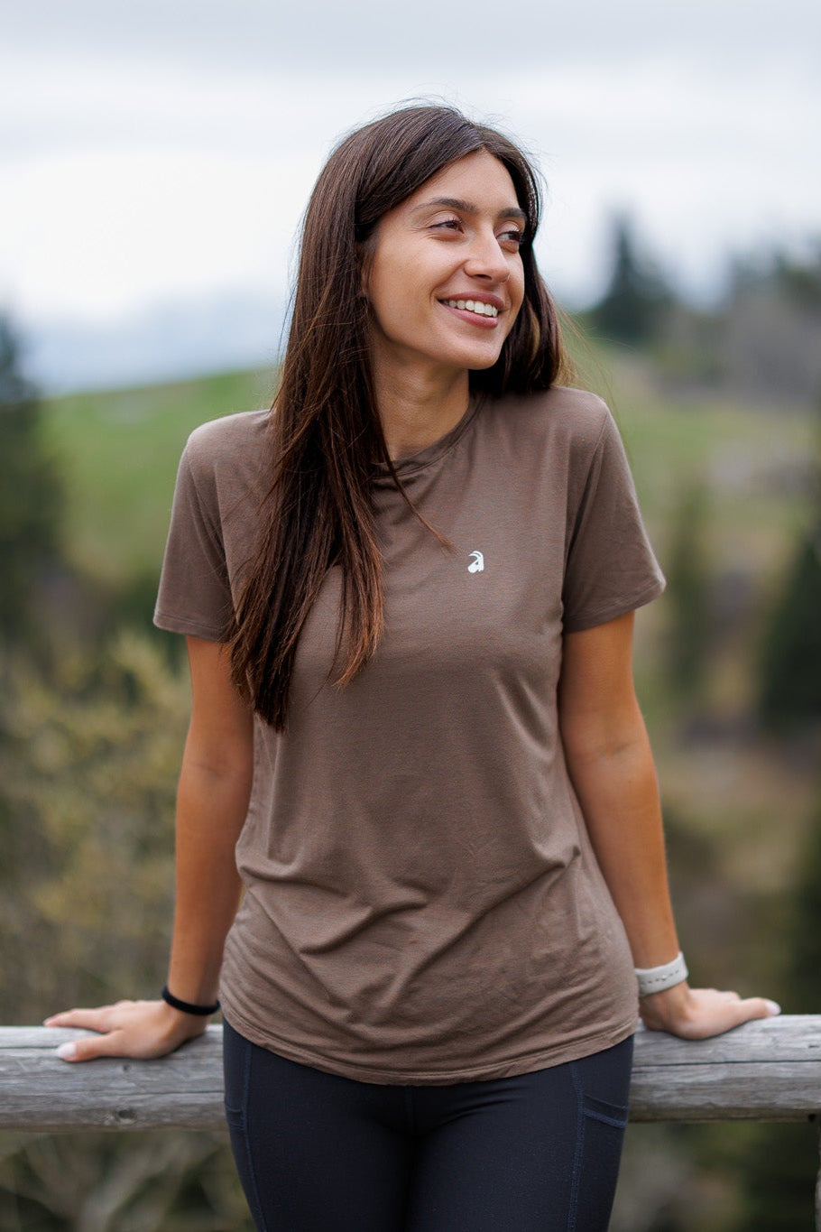 Flow Merino Tee - Dune