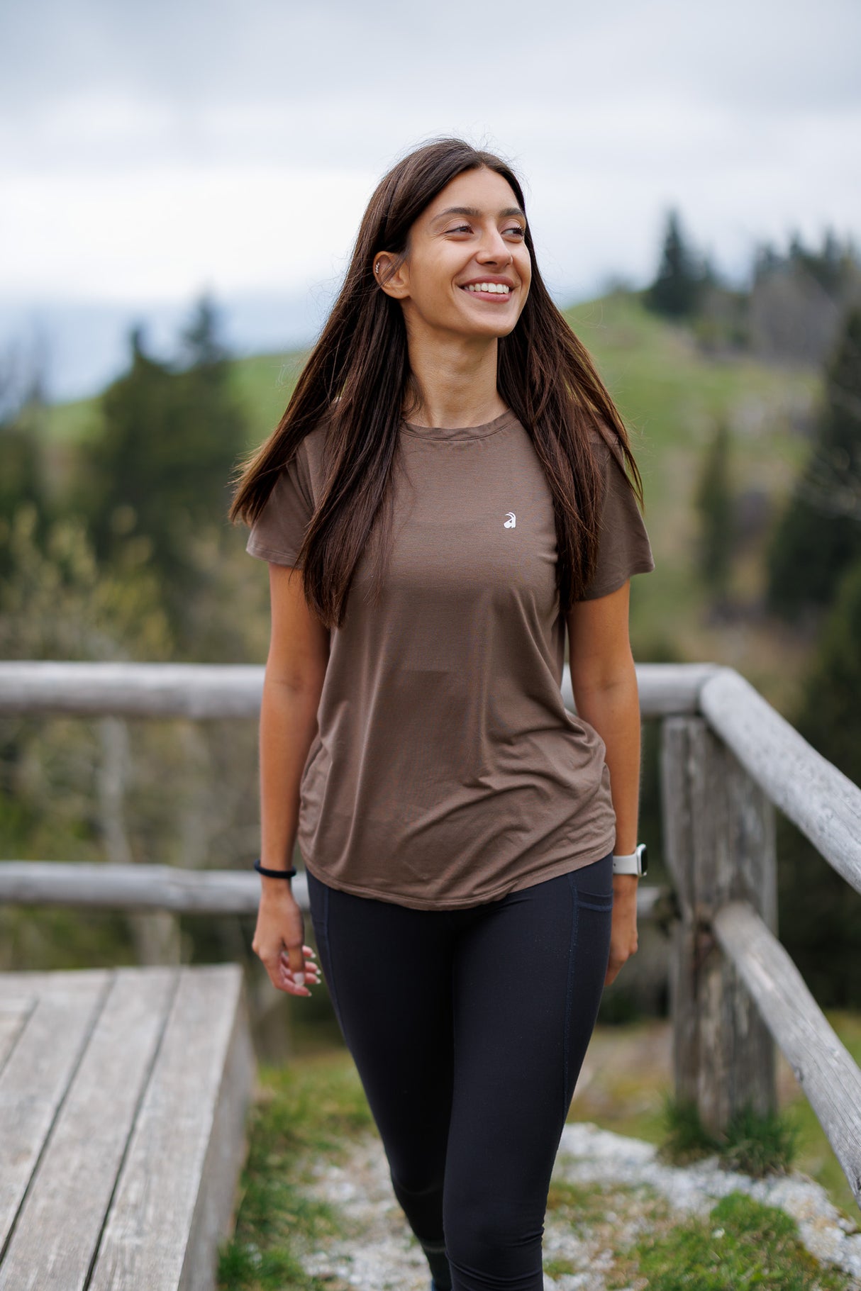 Flow Merino Tee - Dune