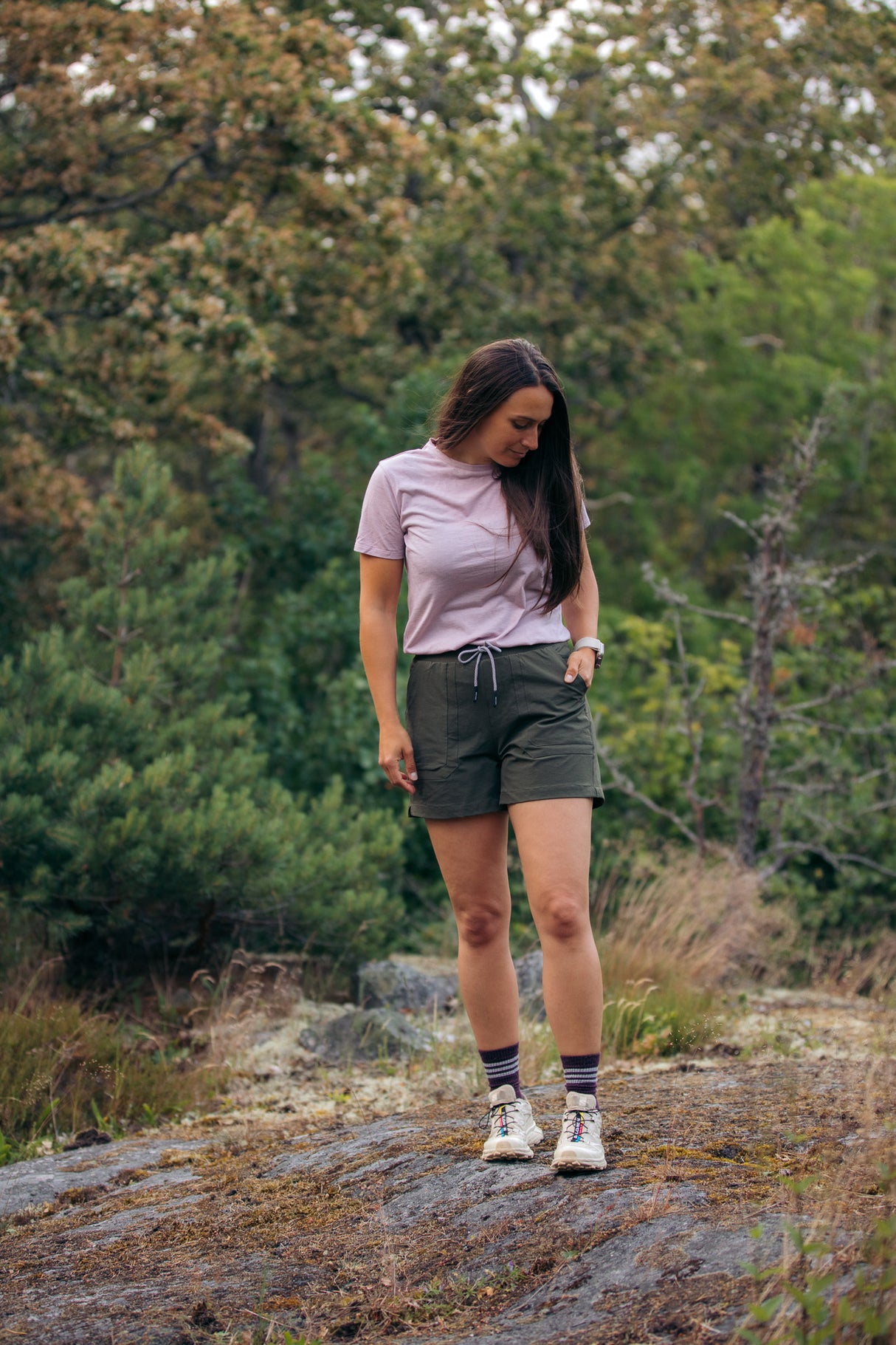 Vista Shorts - Moss Green