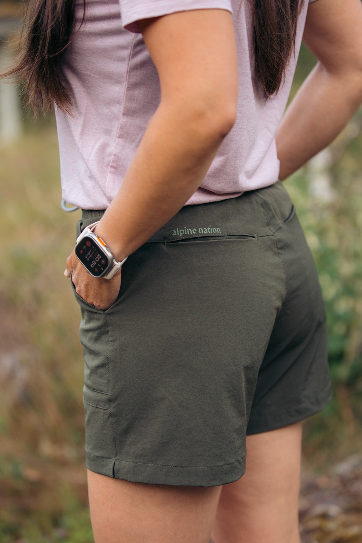 Vista Shorts - Moss Green