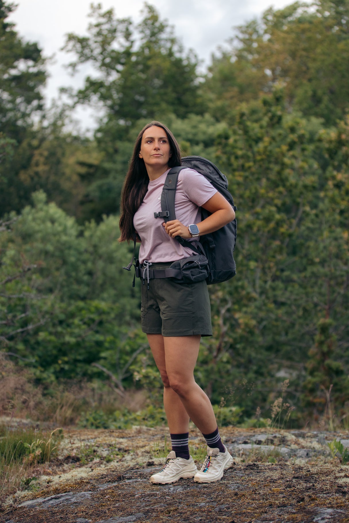 Vista Shorts - Moss Green