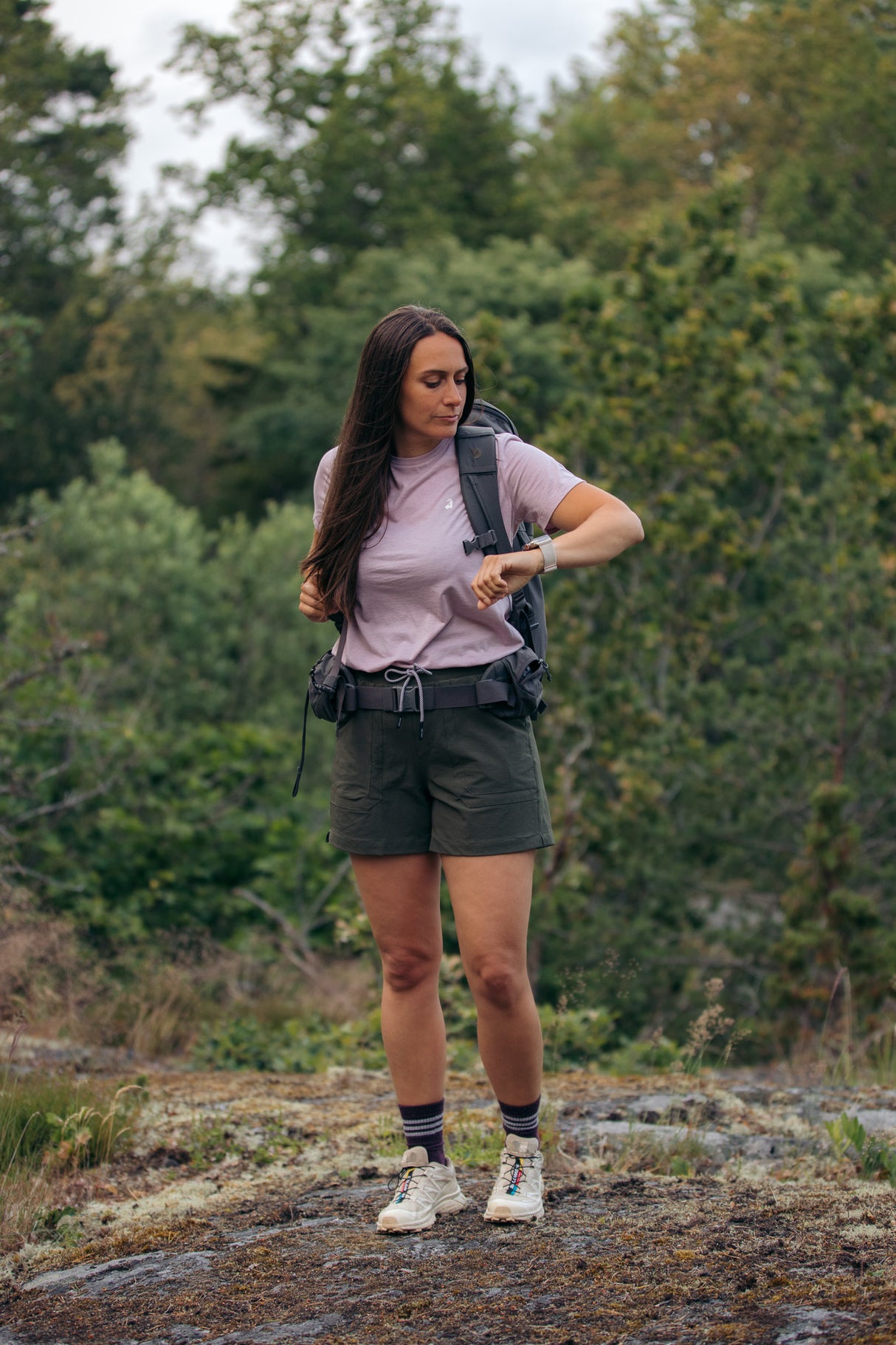 Vista Shorts - Moss Green