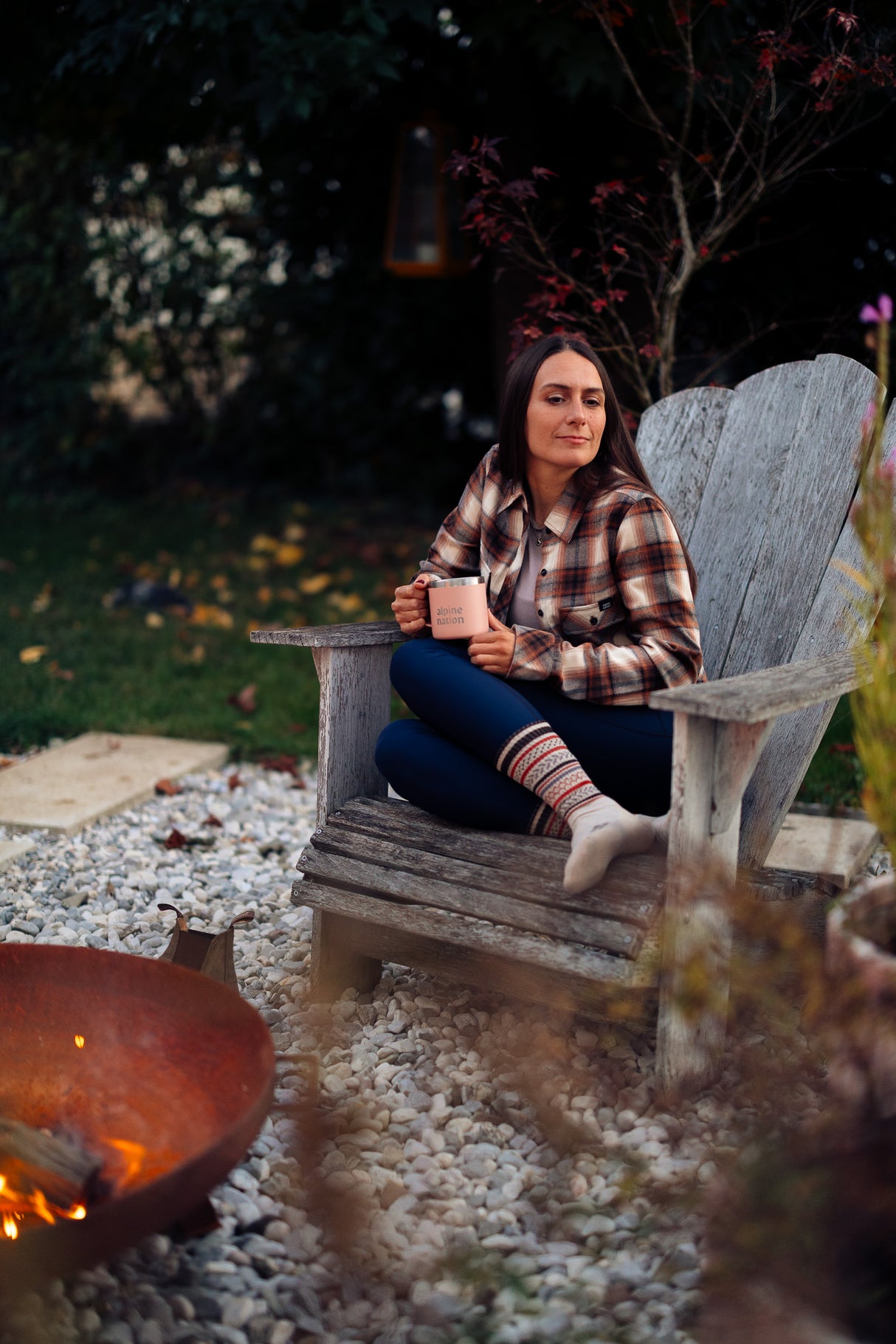 Abisko Merino Socks - Pumpkin Spice