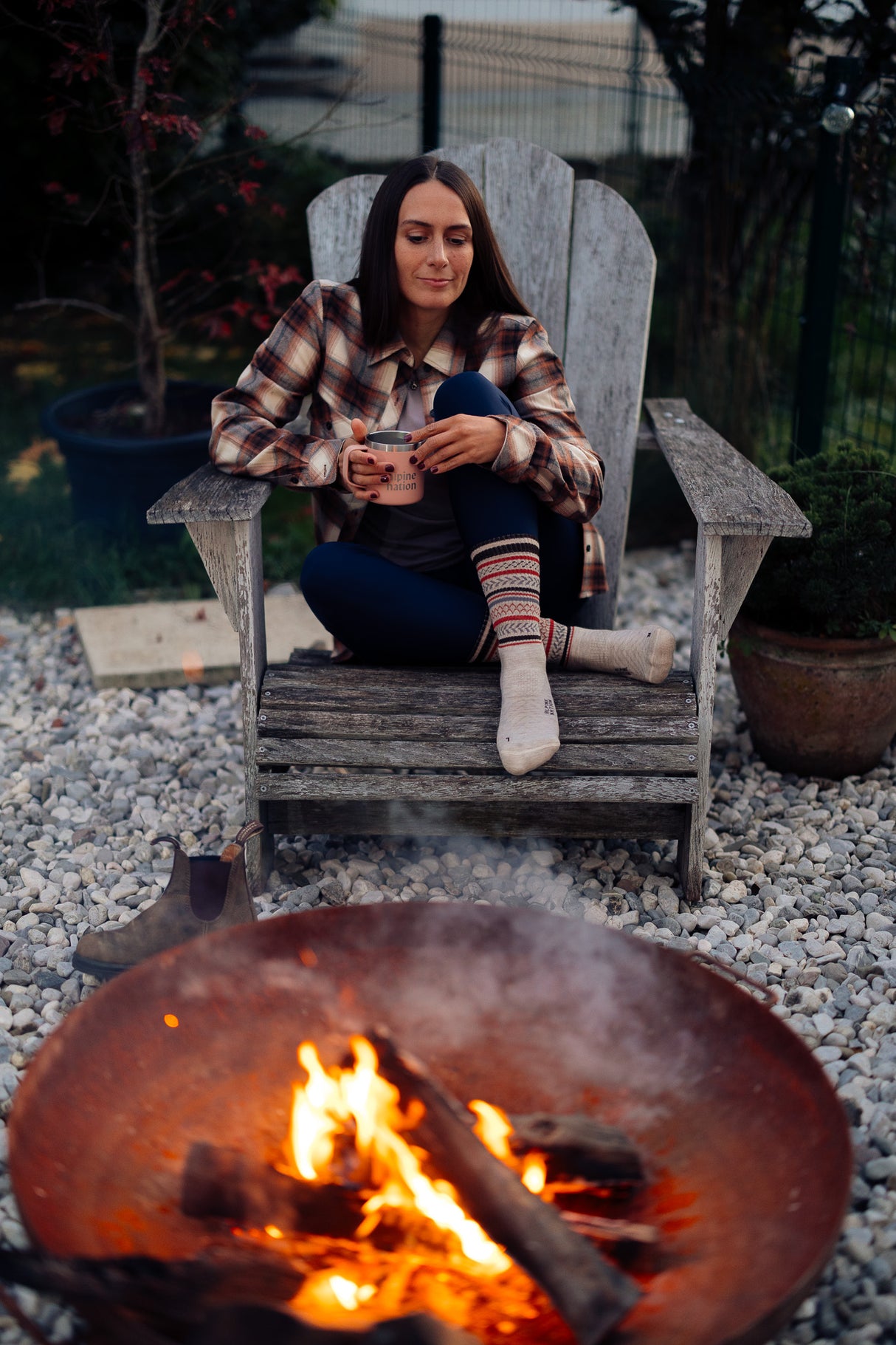 Abisko Merino Socks - Pumpkin Spice