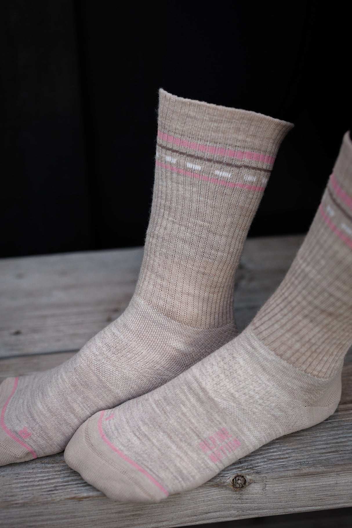 Seceda Light Merino Crew Socks Heather