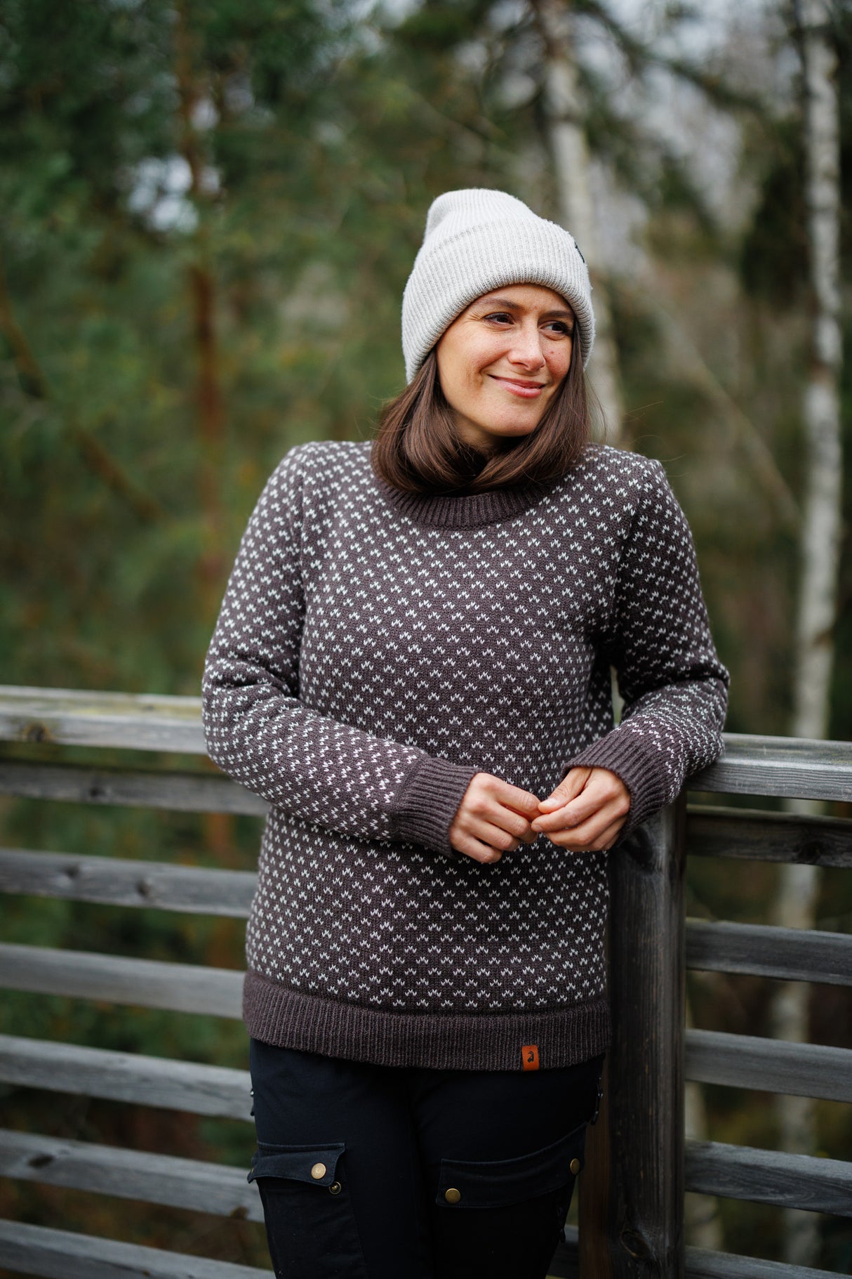 Seceda Knit Sweater - Mocha