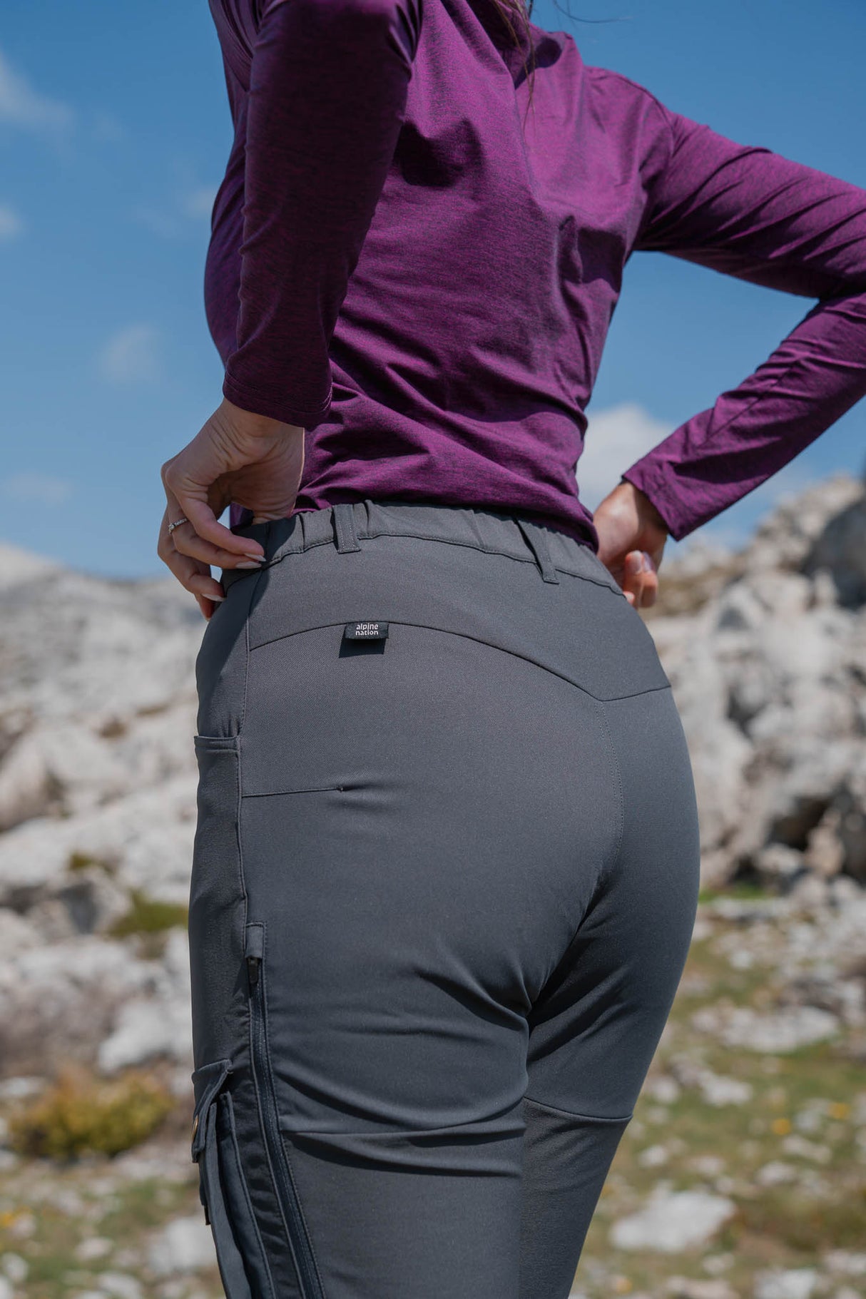 Explorer Pohodne hlače - Carbon Grey