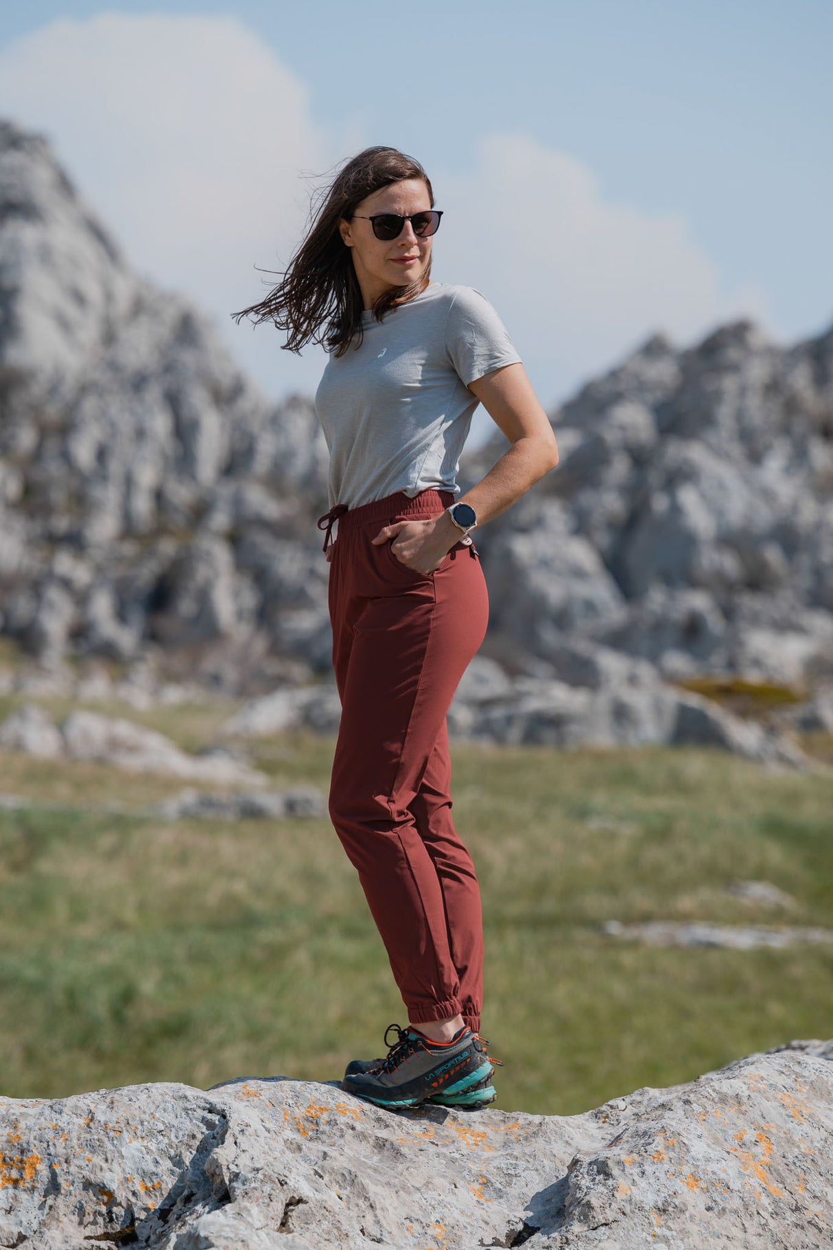 Venture Joggers Terracotta