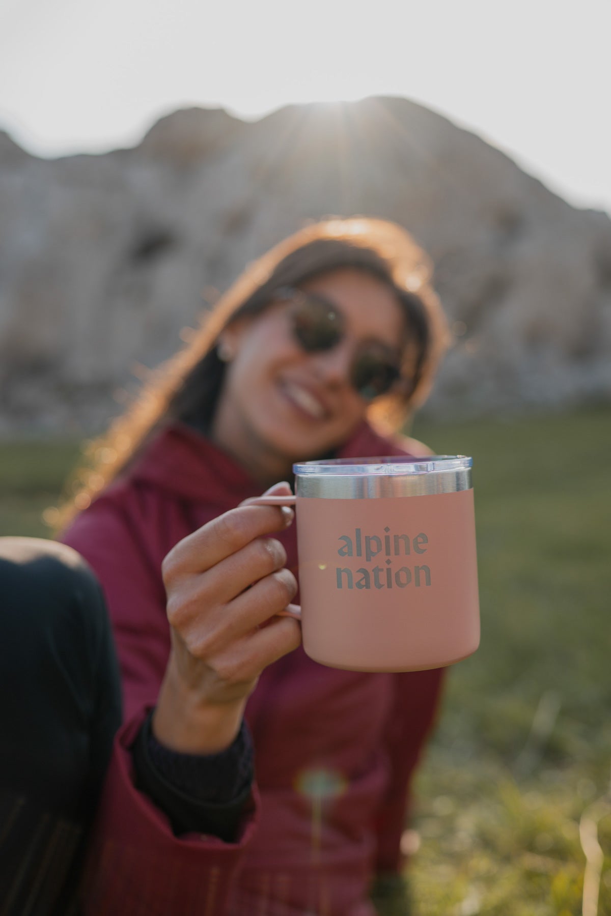 Vista tazza termica - Dusty Pink