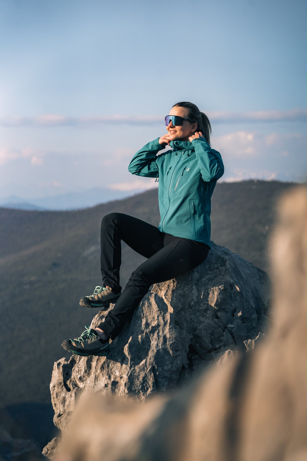 Nimbus Shelljacke - Glacier