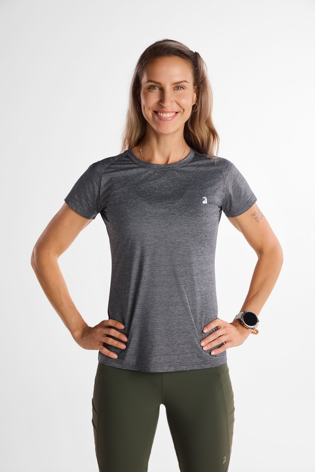 T-shirt a maniche corte Summit Steel Grey