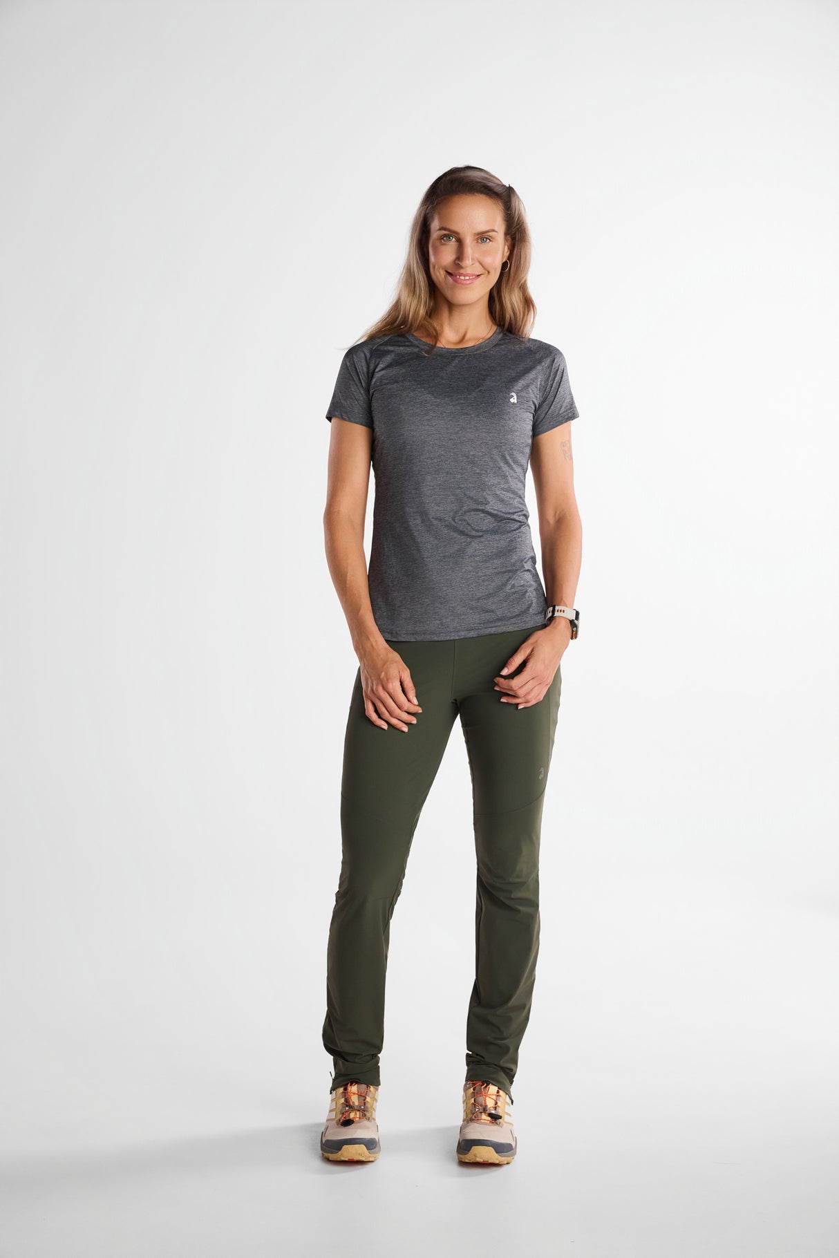 T-shirt a maniche corte Summit Steel Grey