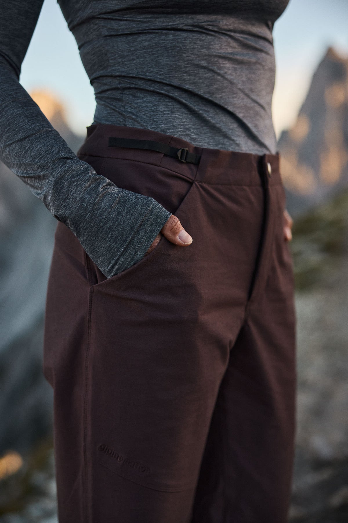 Sedona pants - Dark Walnut