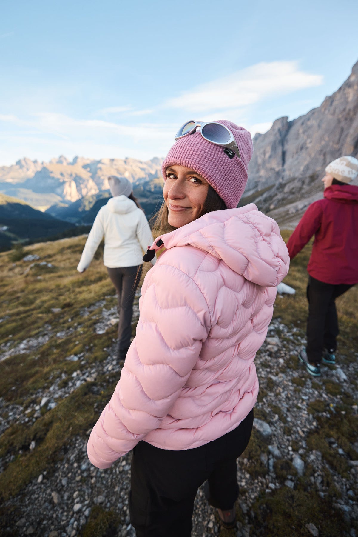 Aurora Down Jacket - Rose