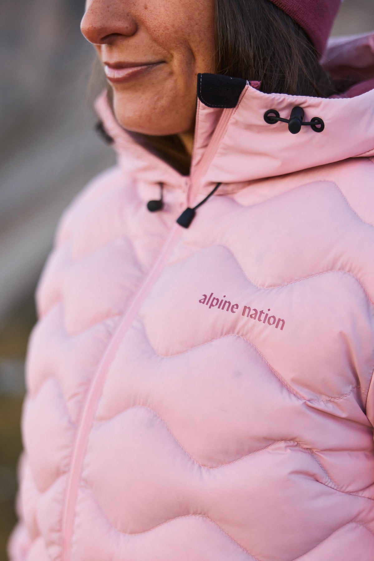 Aurora Down Jacket - Rose