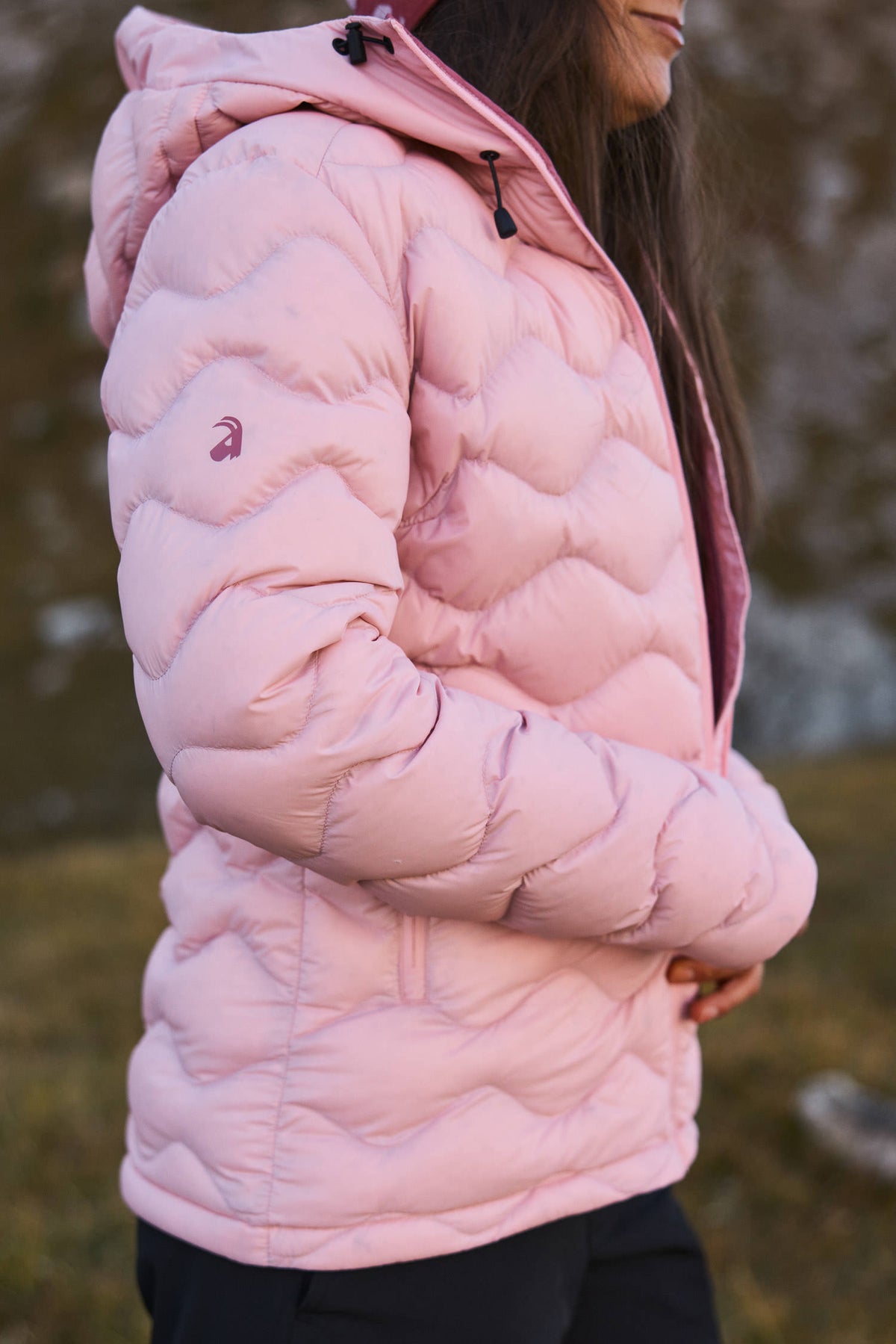 Aurora Down Jacket - Rose
