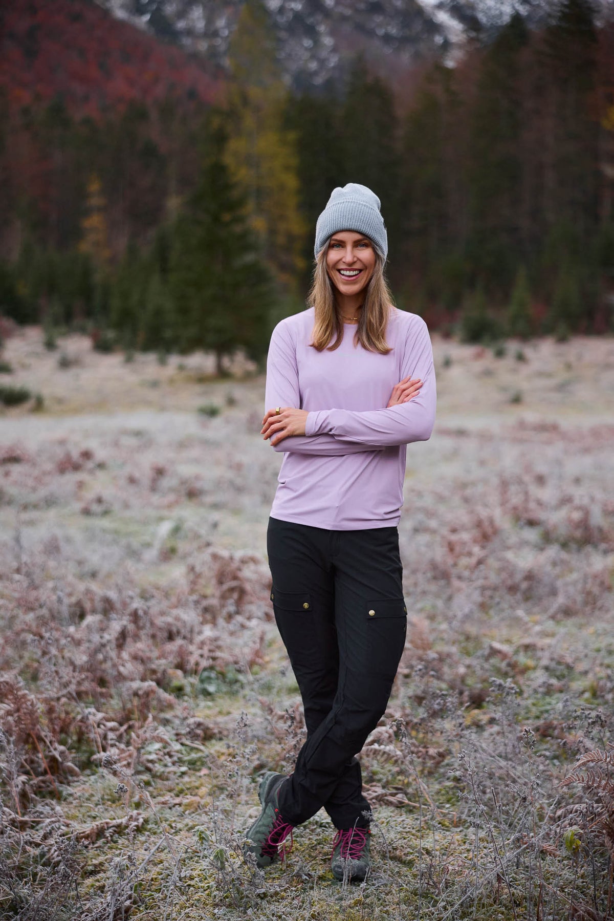 Drift Air Long Sleeve Tee Iris