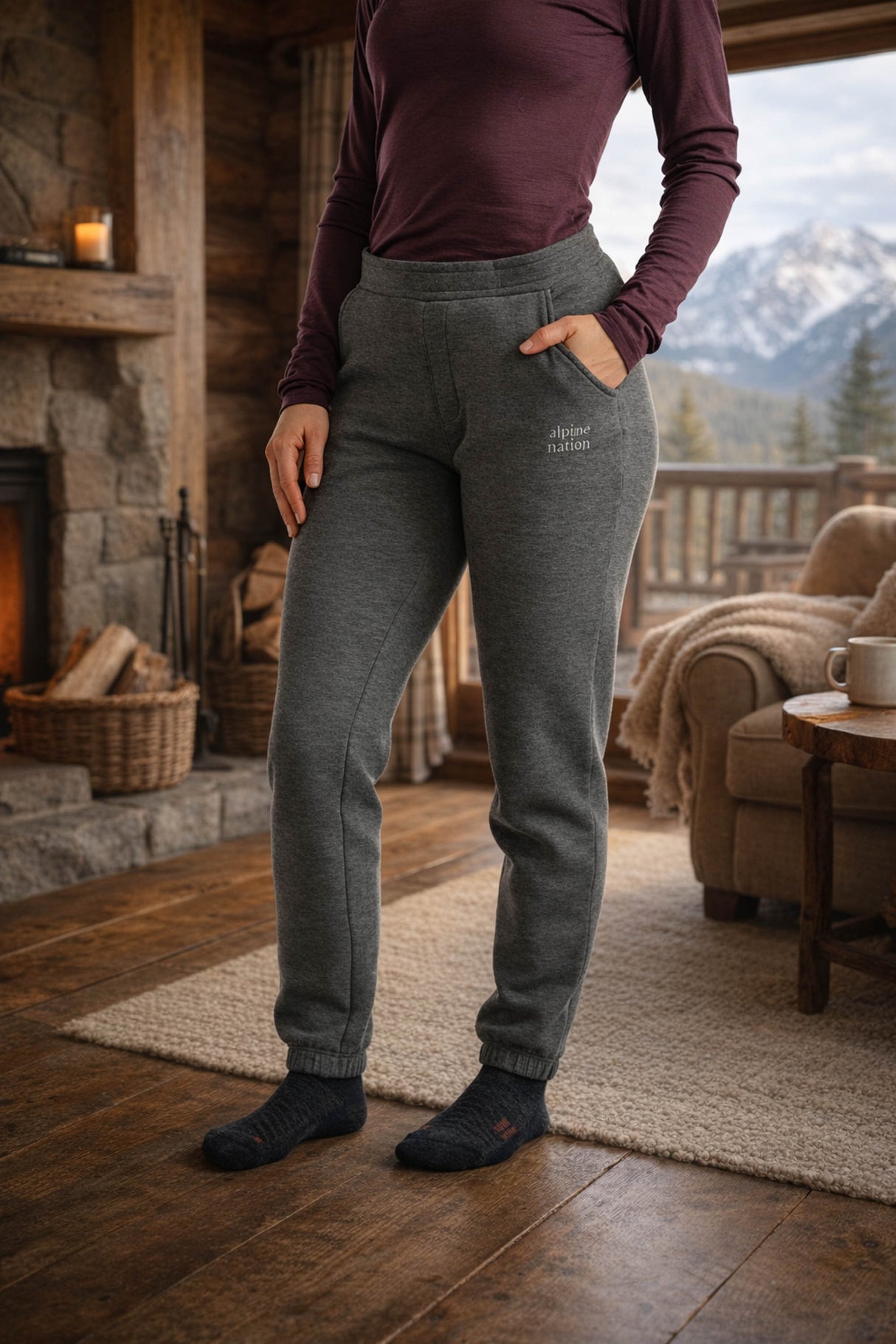 Apres Joggers - Slate