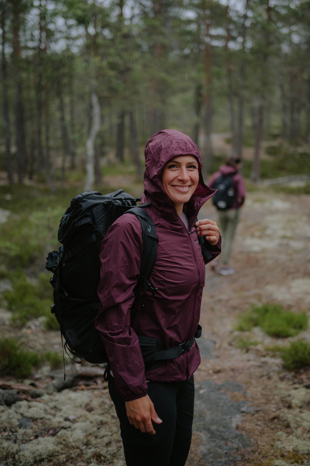 Aerial Jacket - Mulberry