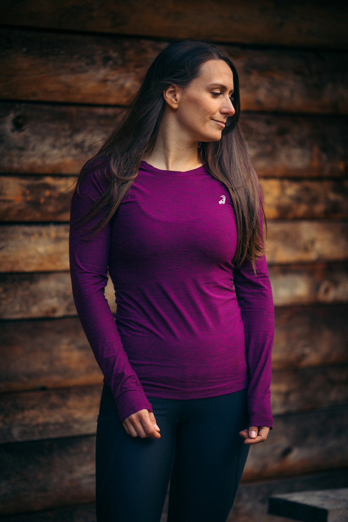 Maglia Summit a maniche lunghe Wild Berry