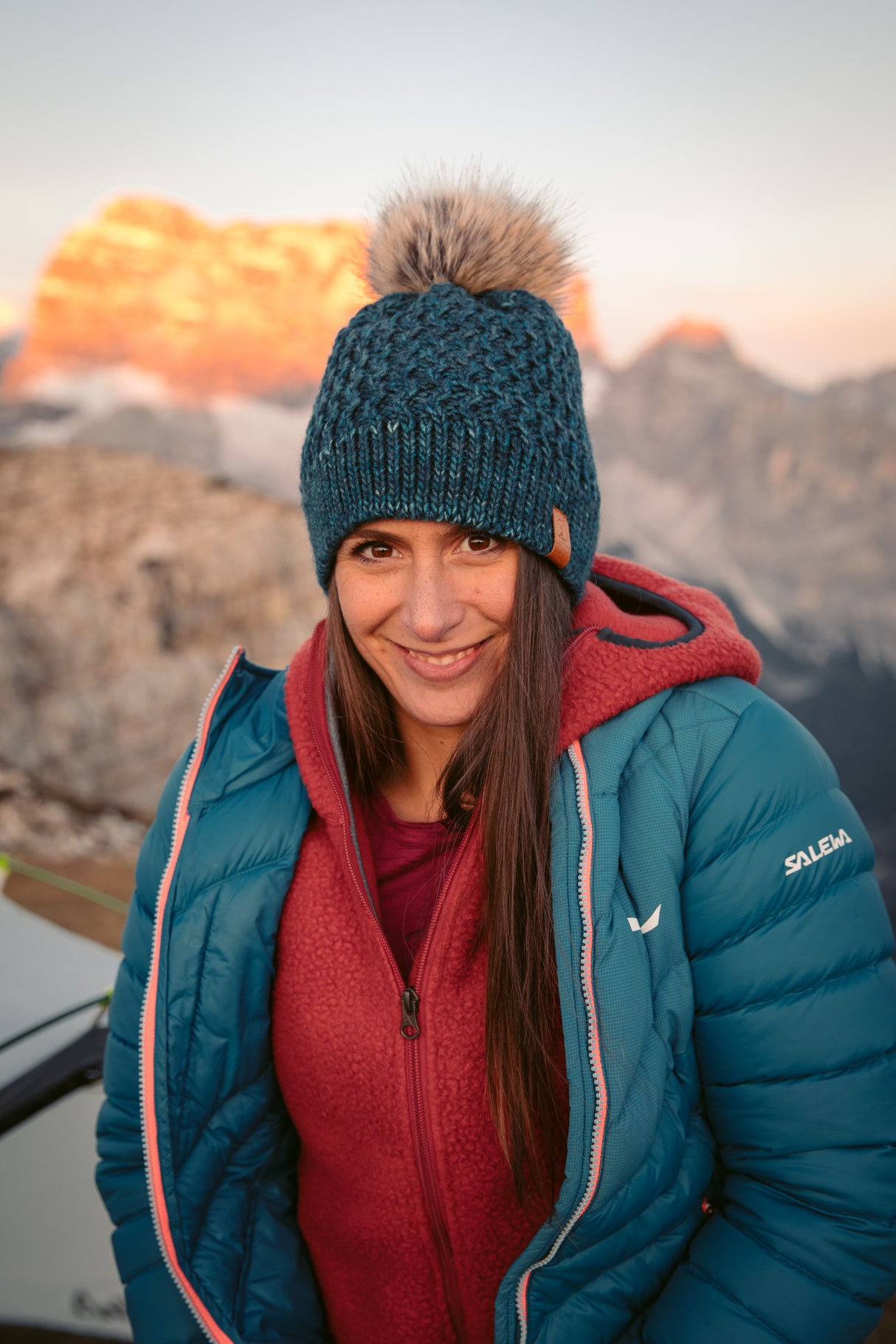 Berretto blu Moraine