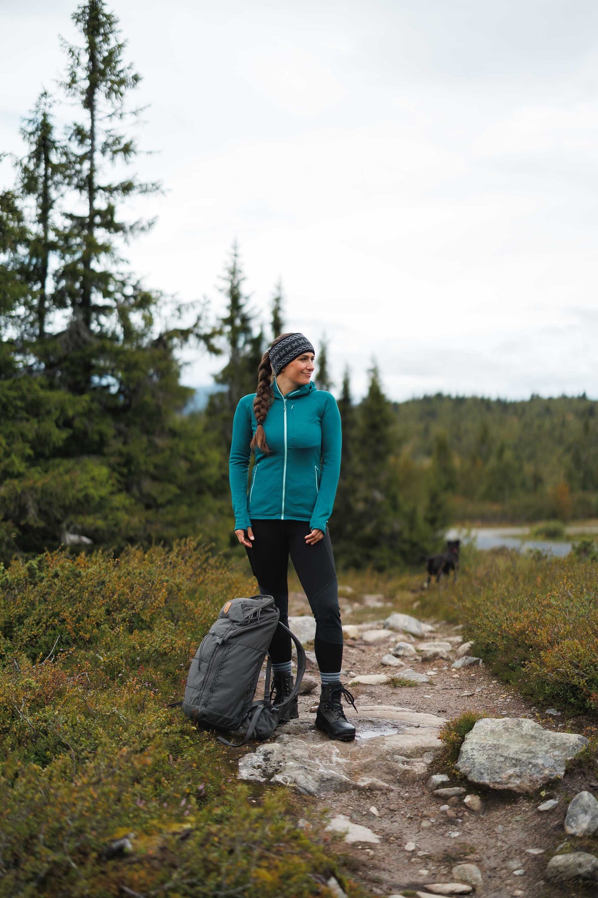 Pro Full-Zip Hoody AP1 Emerald Lake