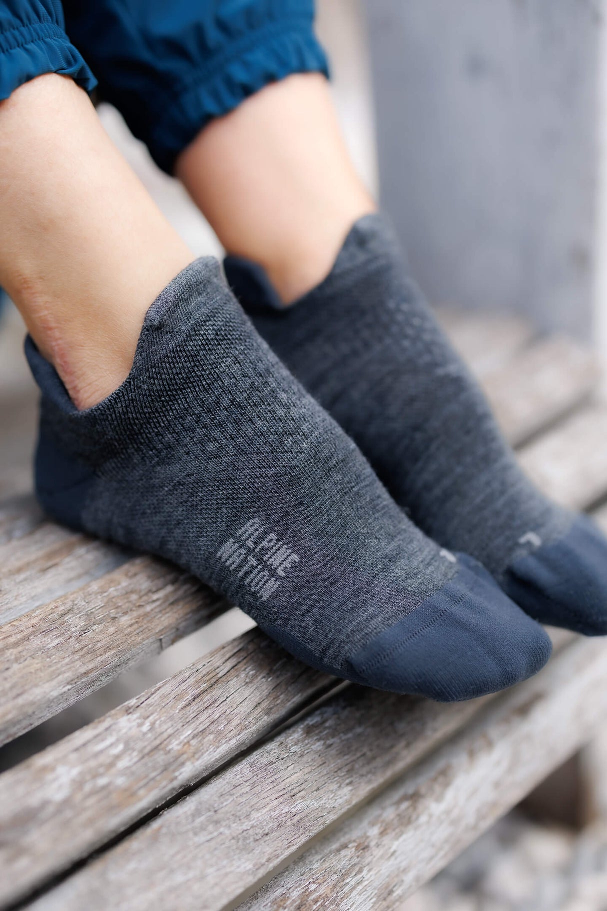 Seceda Light Merino Low Ankle Socks Graphite