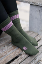 Summit Crew Wandersocken - Olive Green