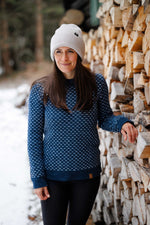 Seceda Knit Sweater - Arctic Blue