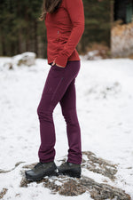 APEX Winter Pocket Leggings Mulberry