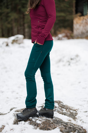 APEX Winter Pocket Leggings Teal Green