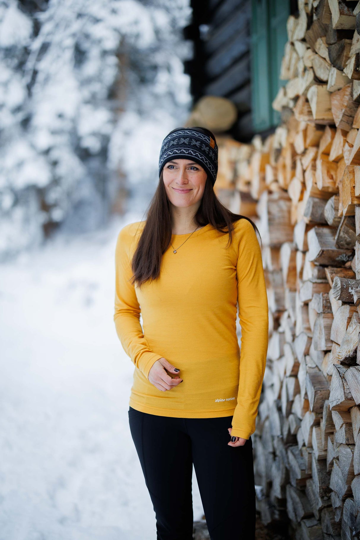 Merino Long Sleeve Tee Dandelion