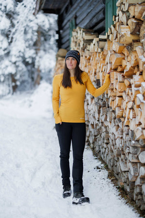 Merino Long Sleeve Tee Dandelion