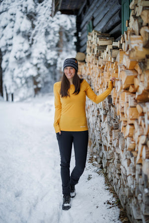 Merino Long Sleeve Tee Dandelion