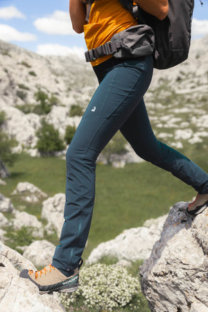 Ascent planinarske hlače Tamni Petrol