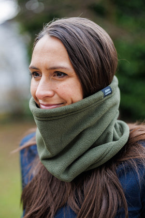 Sherpa Neckwarmer - Olive