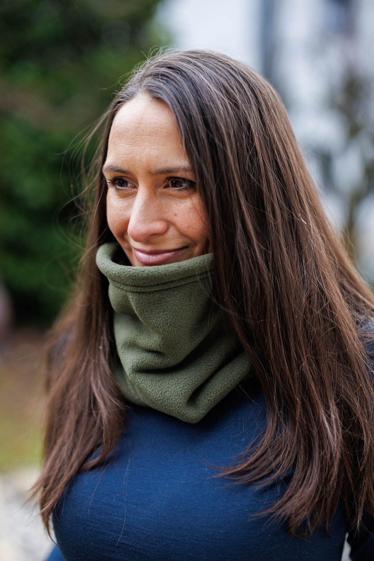 Sherpa Neckwarmer - Olive