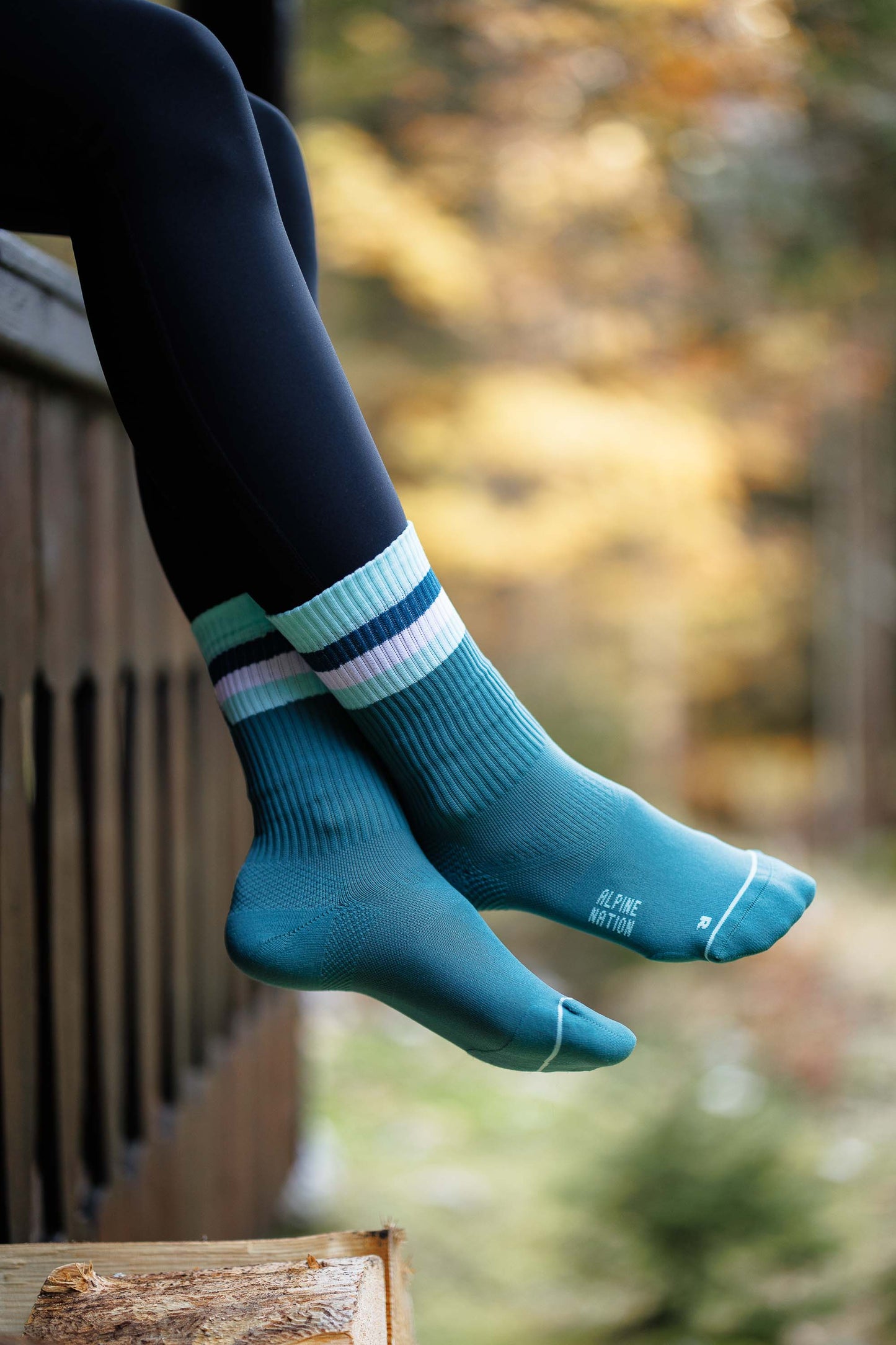 Summit Crew Wandersocken - Deep Ocean