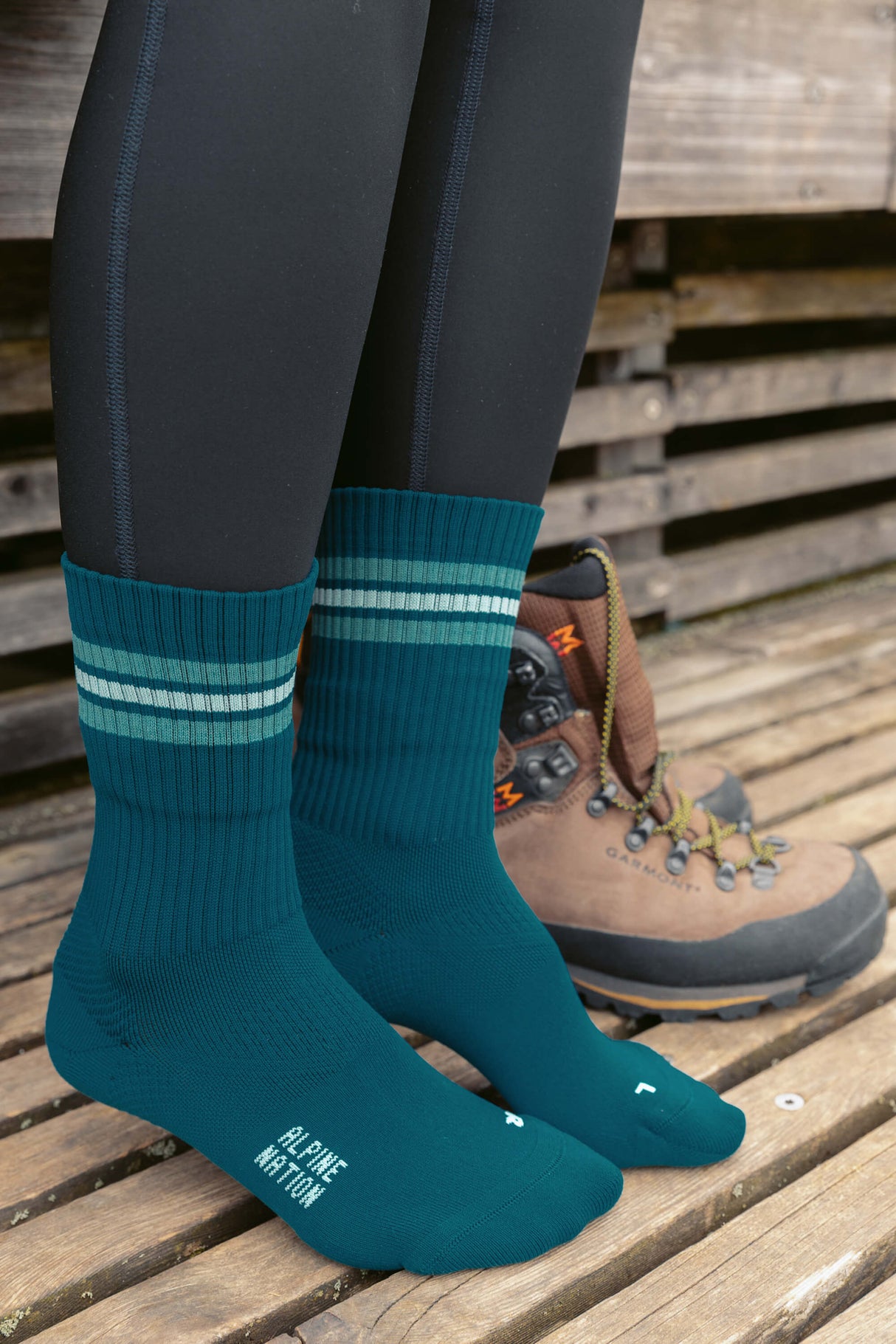 Summit Crew Wandersocken - Deep Ocean