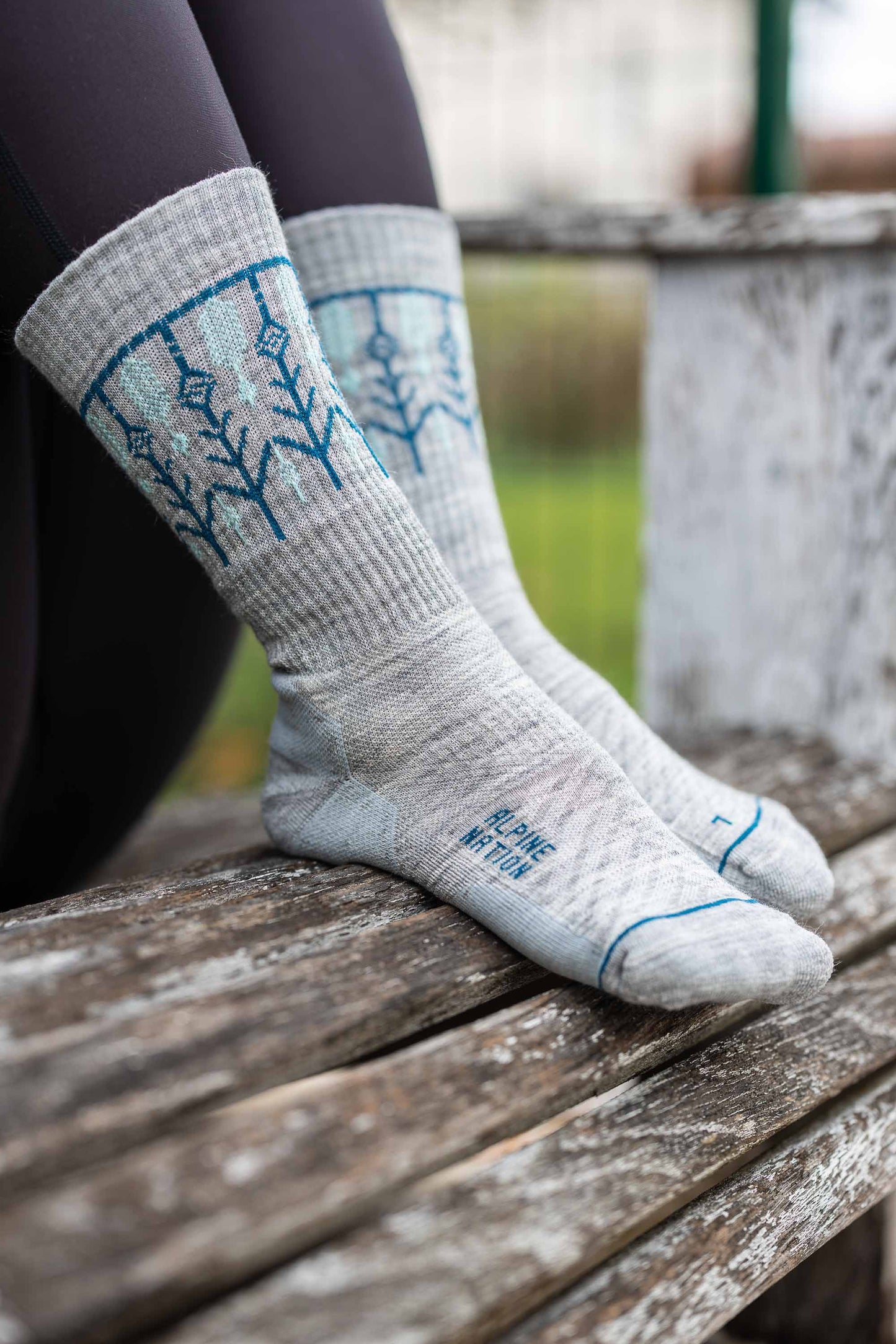 Abisko Merino Socks - Frost