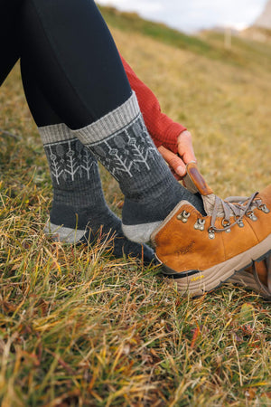 Abisko Merino Socks - Nightfall