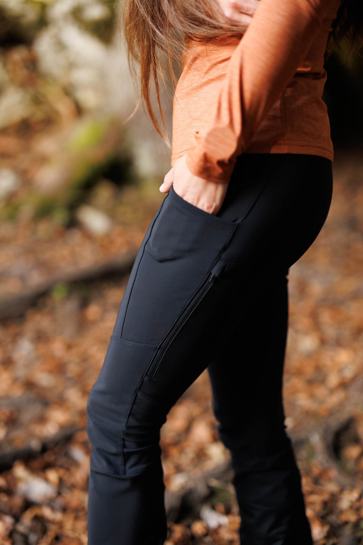 APEX Winter Pocket Leggings Blackout