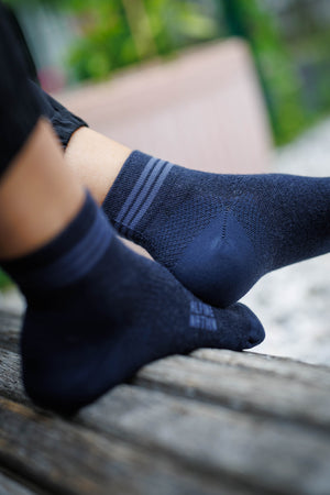 Seceda Light Merino Mid Crew Socks Indigo