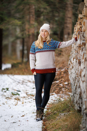 Svalbard Knit Sweater - Arctic Tundra